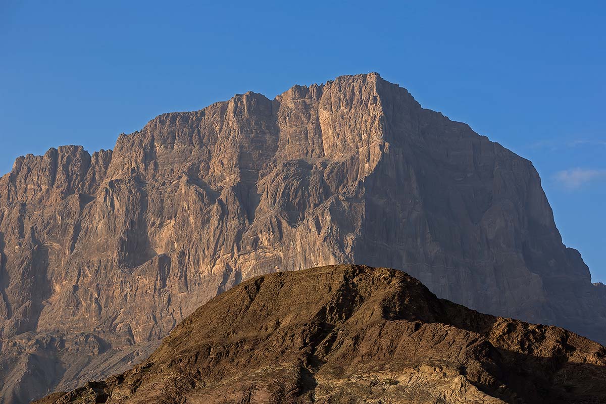 The mountains of Jebel Akhdar in Oman make quite an impression.