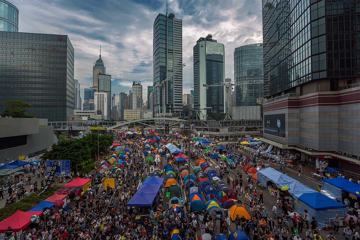 It's hard to believe for how long the Umbrella Movement protesters have barricaded themselves in the financial district of Hong Kong.