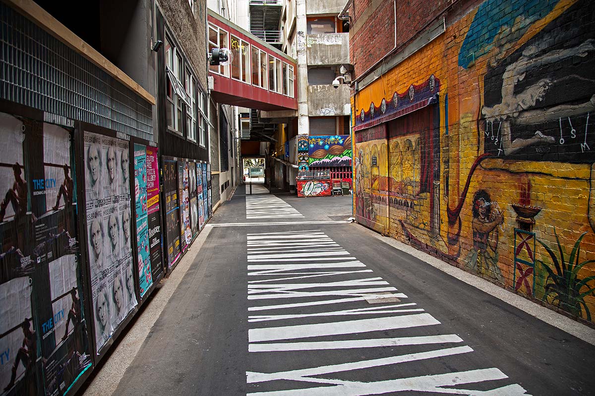 Street artist have done some amazing graffiti work in the centre of Wellington.