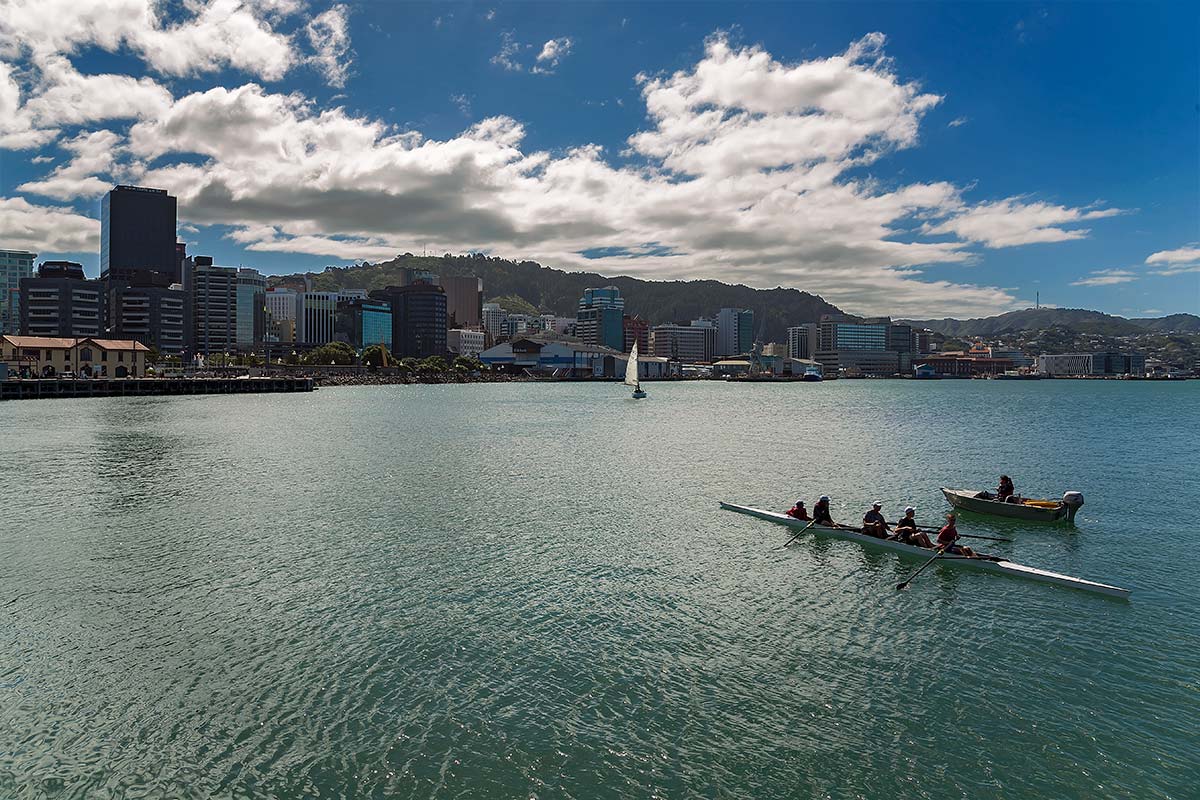 Paddling along the waterfront in a Kayak is also a good way to experience Wellington a different way. Paddling along the waterfront in a Kayak is also a good way to experience Wellington a different way.