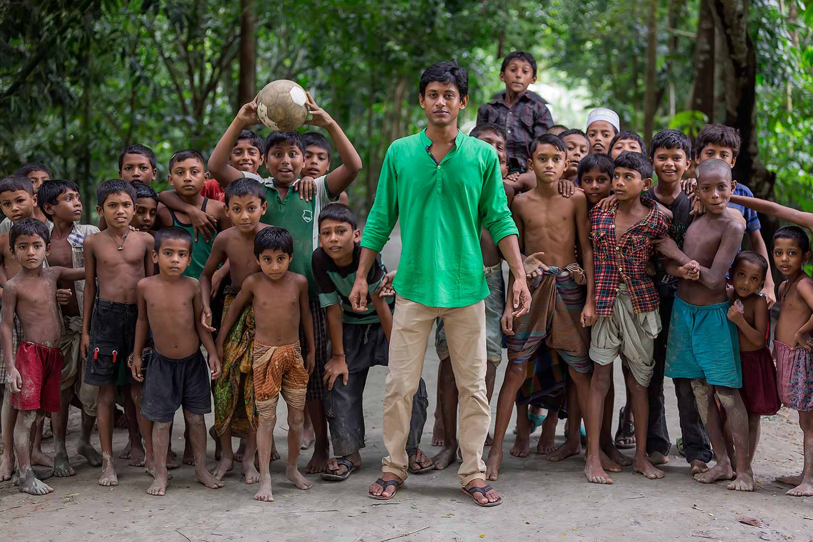 group-of-children-playing-football-swarupkathi-bangladesh