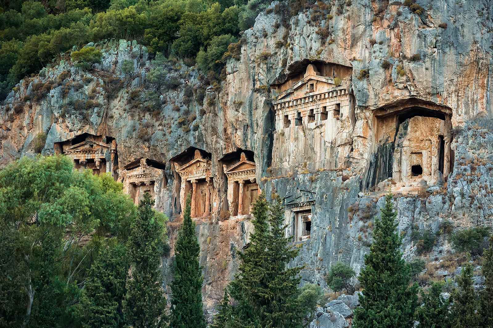 lycian-tombs-dalyan-turkey