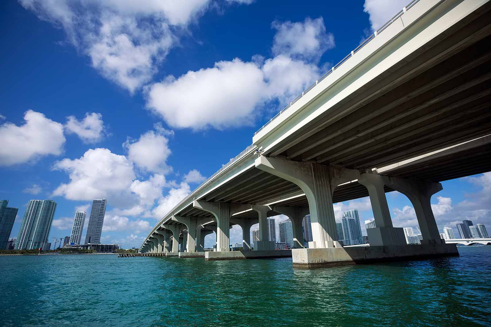 Watson Island is the right sport for photos of the Miami skyline.