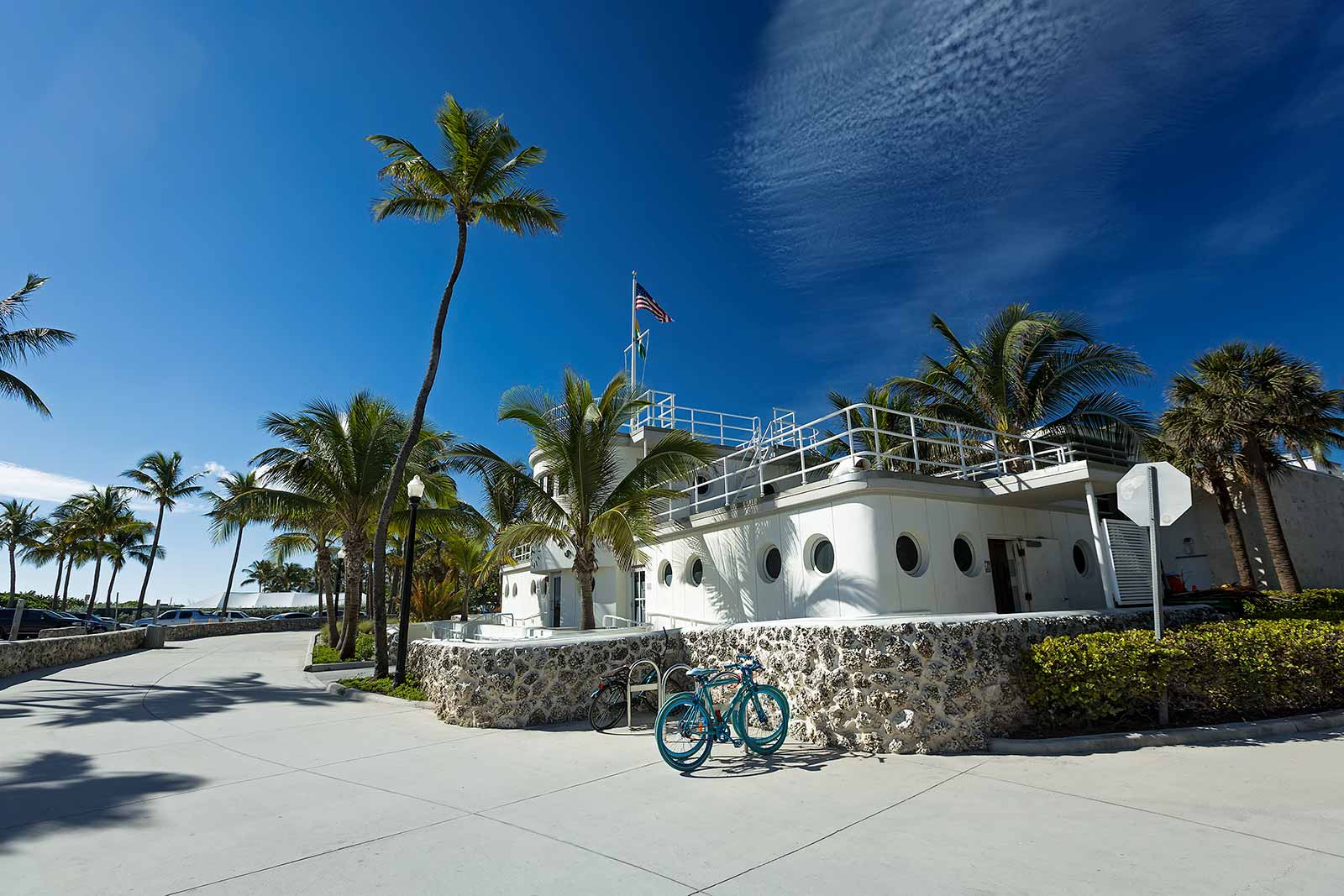 The best way to explore Miami Beach is by bicycle. A Citi Bike card is all you need to get around the area.