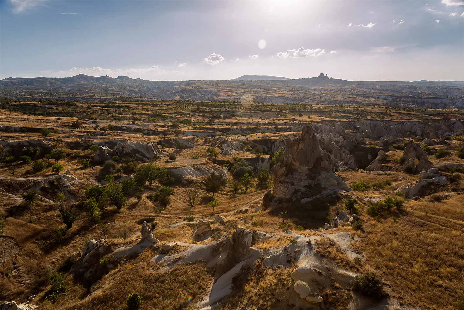 In Cappadocia magic seem real. How could geology explain such a surreal phenomenon of fairy like chimneys? The landscape truly looks like something out of a Salvador Dali dream.