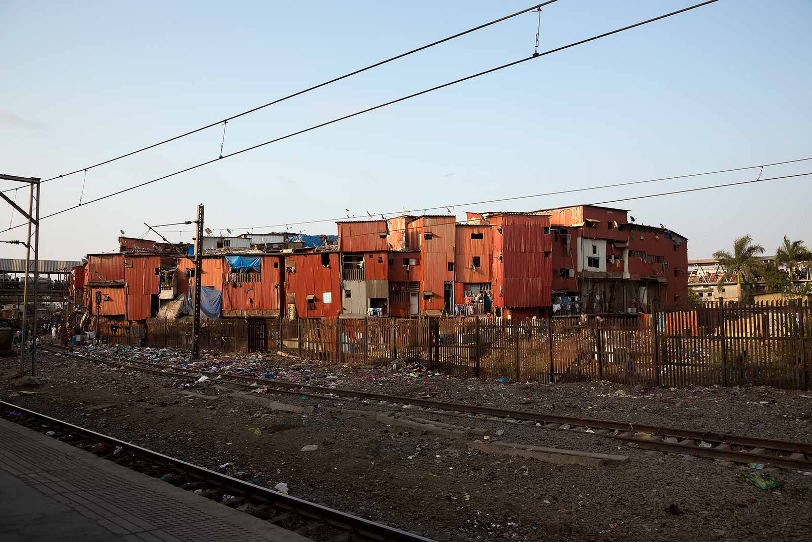 The slums in Mumbai are a city within a city.