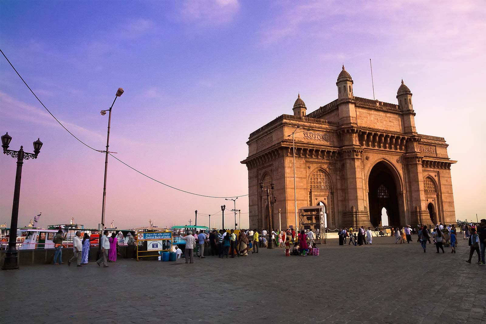 The Gateway of India was erected to commemorate the landing of King George V and Queen Mary when they visited India in 1911. Today, it is one of India's most iconic structures.