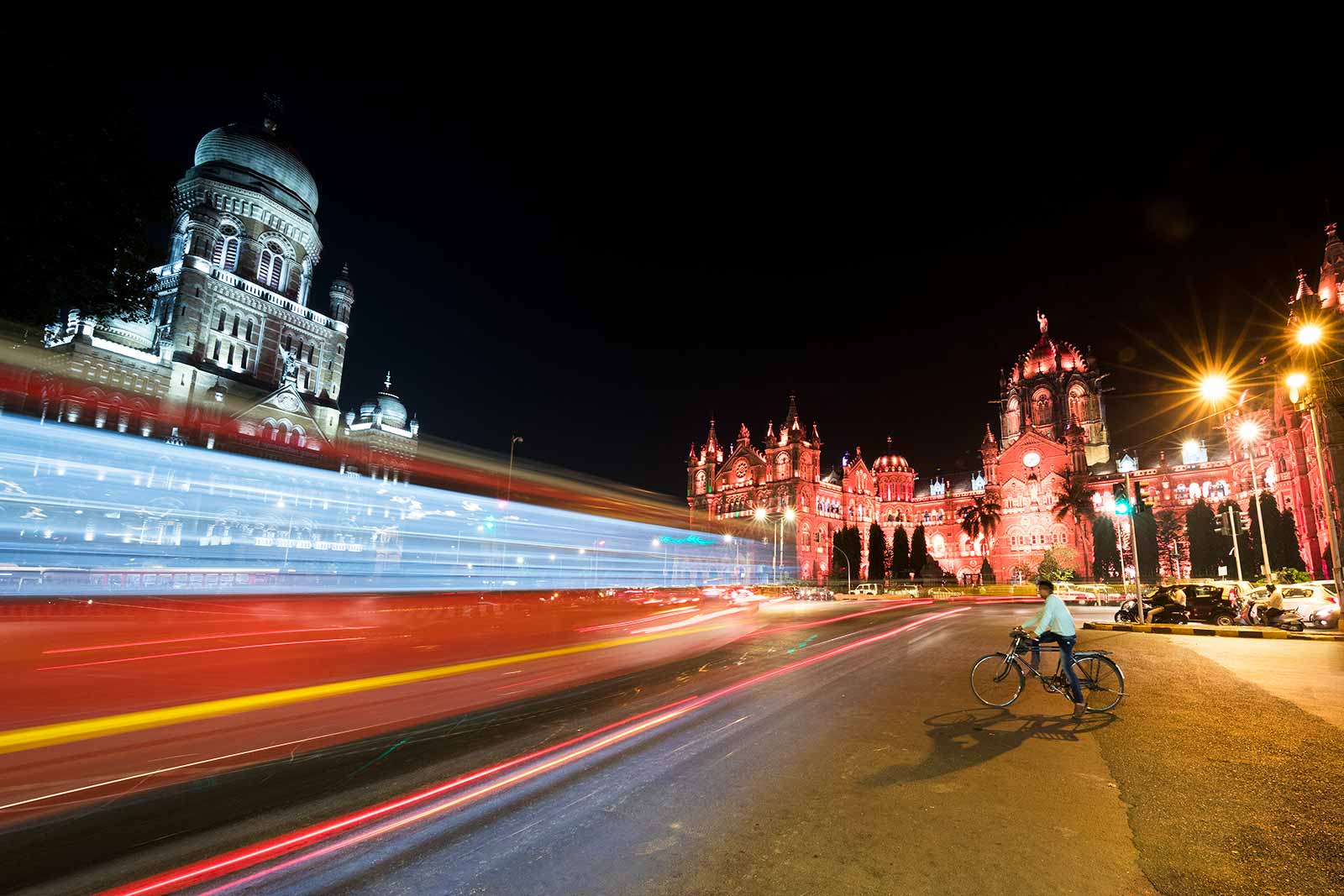 Mumbai's local trains are called the city’s lifeline for a reason. The number of passengers they carry every day is larger than the population of some countries. Victoria Station is one of the largest train stations (according to daily travellers) in the world.