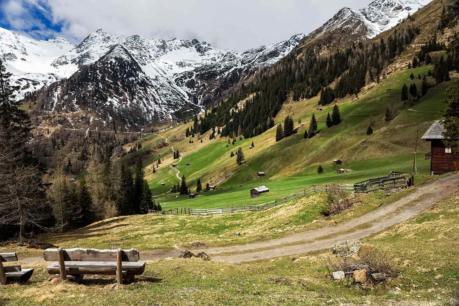 The landscape around the Innervillgraten valley is one of the most beautiful we've come across in Austria.