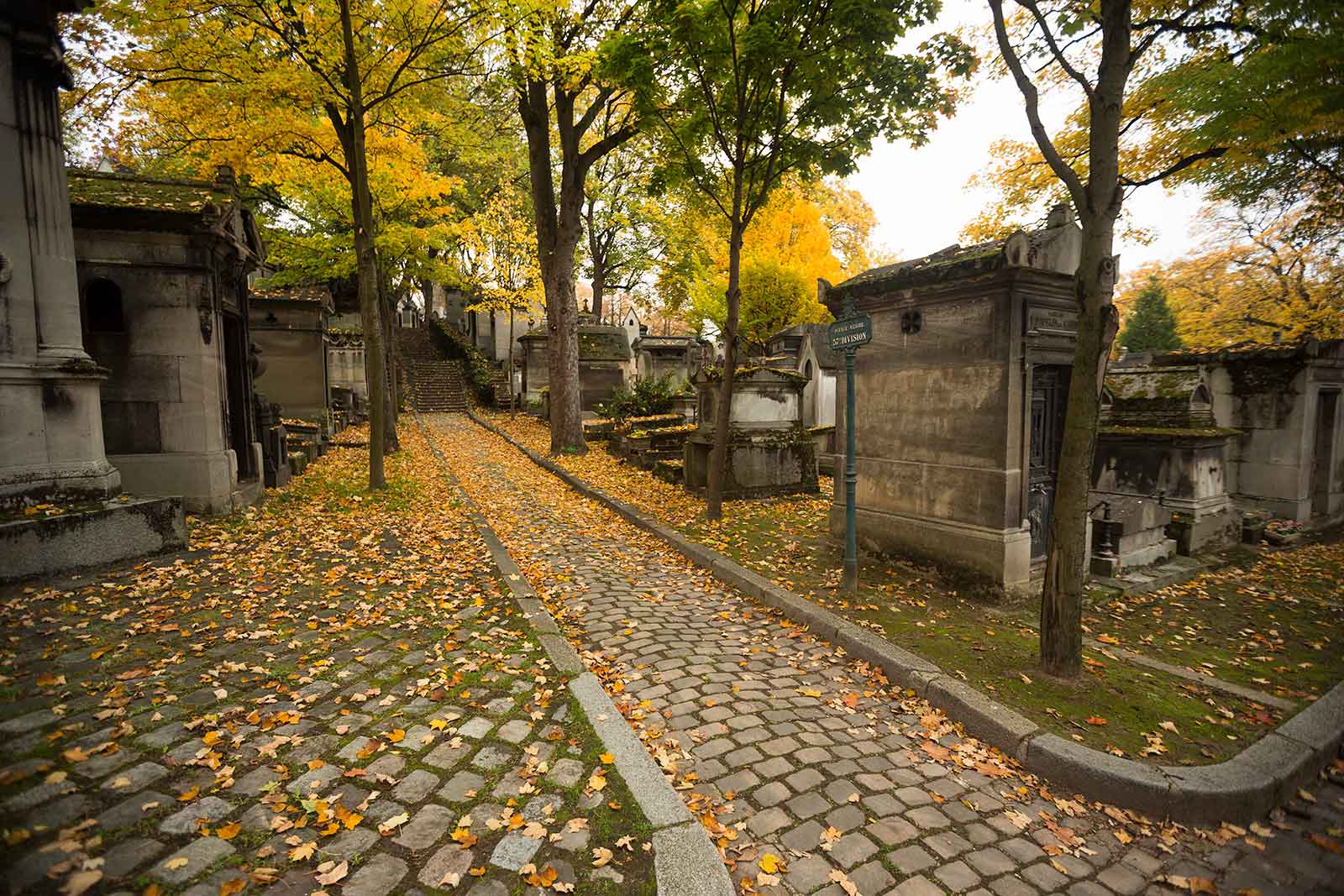 The Père Lachaise cemetery takes its name from King Louis XIV's confessor, Father François de la Chaise.