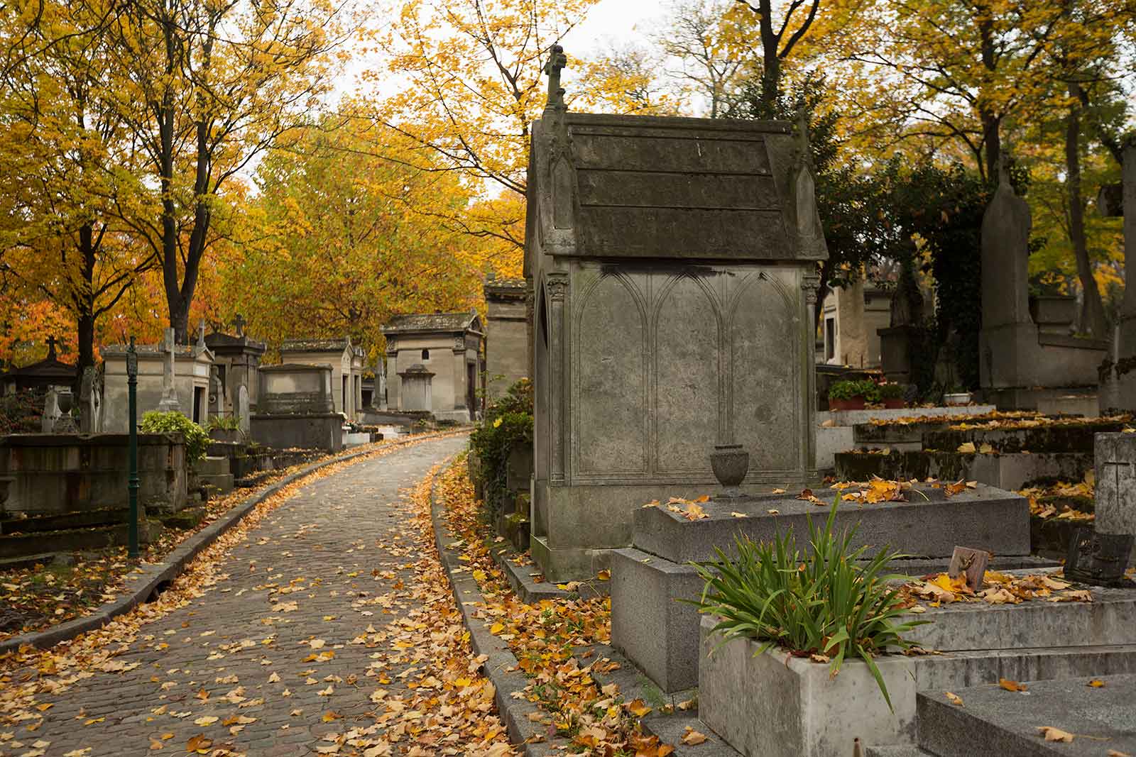 The number of bodies buried at Pere Lachaise cemetery vary widely. Anywhere from 300.000 to 1.000.000 souls are estimated.