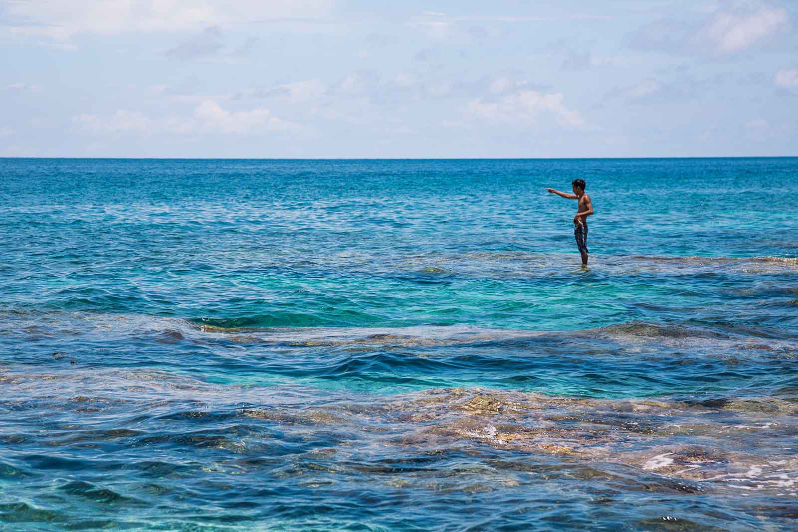 Maluku Islands: Fishing is the main source of income here on the islands.